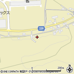 熊本県菊池郡大津町高尾野800周辺の地図