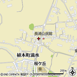 熊本県熊本市北区植木町滴水348周辺の地図