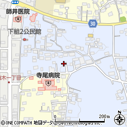 熊本県熊本市北区改寄町2353周辺の地図