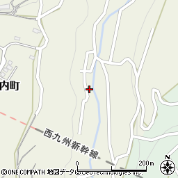 長崎県大村市小川内町529-28周辺の地図