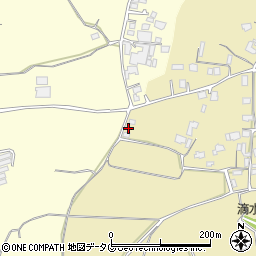 熊本県熊本市北区植木町滴水1195周辺の地図