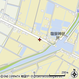 熊本県玉名市滑石4487周辺の地図
