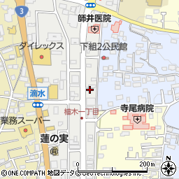 熊本県熊本市北区植木町植木385周辺の地図
