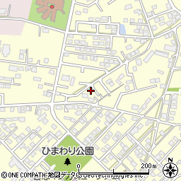 熊本県合志市御代志2091-61周辺の地図