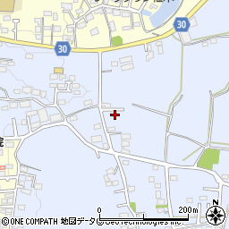 熊本県熊本市北区改寄町2406周辺の地図