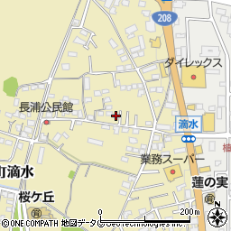 熊本県熊本市北区植木町滴水314-6周辺の地図