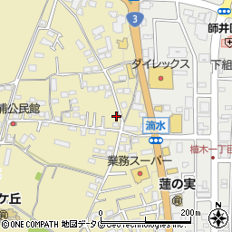 熊本県熊本市北区植木町滴水312-5周辺の地図