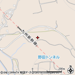 熊本県玉名郡玉東町西安寺1074周辺の地図