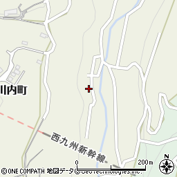 長崎県大村市小川内町529-15周辺の地図