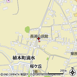 熊本県熊本市北区植木町滴水346周辺の地図
