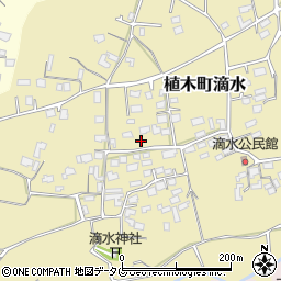 熊本県熊本市北区植木町滴水986周辺の地図