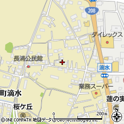 熊本県熊本市北区植木町滴水314-7周辺の地図