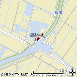 熊本県玉名市滑石3318周辺の地図
