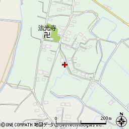 熊本県玉名市天水町野部田745周辺の地図