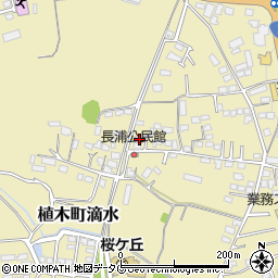 熊本県熊本市北区植木町滴水335周辺の地図