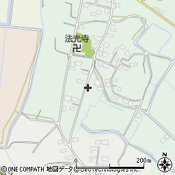 熊本県玉名市天水町野部田761-2周辺の地図