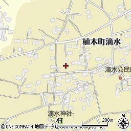 熊本県熊本市北区植木町滴水982周辺の地図