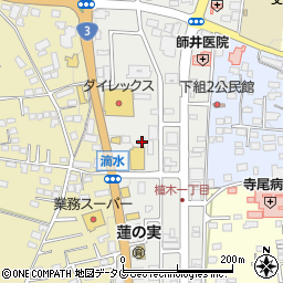 熊本県熊本市北区植木町植木445周辺の地図