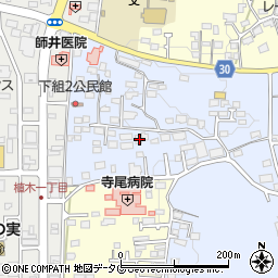 熊本県熊本市北区改寄町2354周辺の地図