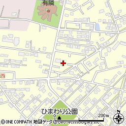 熊本県合志市御代志2091-7周辺の地図