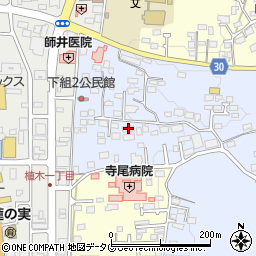 熊本県熊本市北区改寄町2357周辺の地図