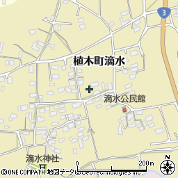 熊本県熊本市北区植木町滴水993周辺の地図