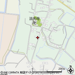 熊本県玉名市天水町野部田761周辺の地図