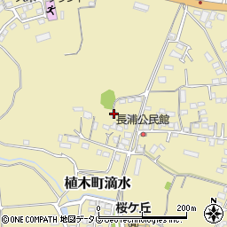 熊本県熊本市北区植木町滴水408周辺の地図