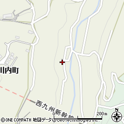 長崎県大村市小川内町529-13周辺の地図