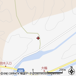 大分県佐伯市直川大字仁田原19周辺の地図