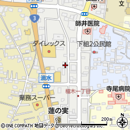 熊本県熊本市北区植木町植木441周辺の地図