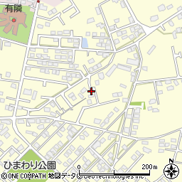 熊本県合志市御代志1330-103周辺の地図