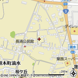 熊本県熊本市北区植木町滴水331周辺の地図