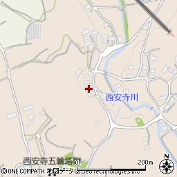 熊本県玉名郡玉東町西安寺496周辺の地図