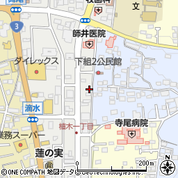 熊本県熊本市北区植木町植木391周辺の地図