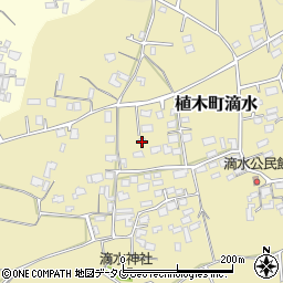 熊本県熊本市北区植木町滴水1169周辺の地図