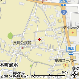 熊本県熊本市北区植木町滴水330周辺の地図