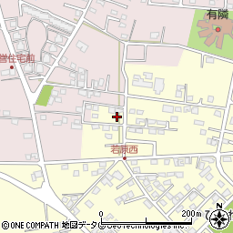 熊本県合志市御代志2091-32周辺の地図
