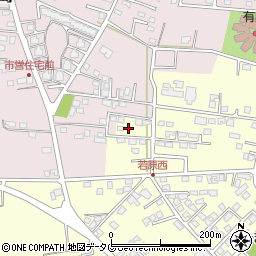 熊本県合志市御代志2091-34周辺の地図