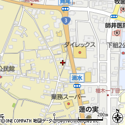 熊本県熊本市北区植木町滴水319周辺の地図