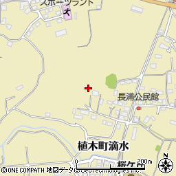 熊本県熊本市北区植木町滴水364周辺の地図
