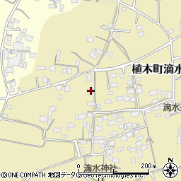 熊本県熊本市北区植木町滴水1173周辺の地図