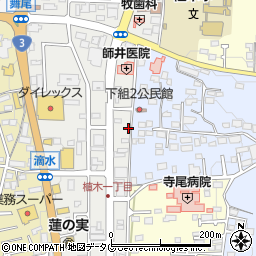 熊本県熊本市北区植木町植木199周辺の地図