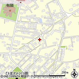 熊本県合志市御代志2088-10周辺の地図