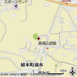 熊本県熊本市北区植木町滴水409周辺の地図
