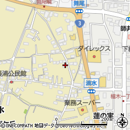 熊本県熊本市北区植木町滴水317周辺の地図