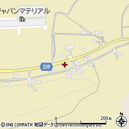 熊本県菊池郡大津町高尾野794周辺の地図