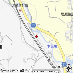 熊本県熊本市北区植木町那知397周辺の地図