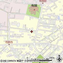熊本県合志市御代志2091-152周辺の地図
