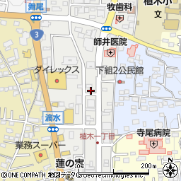 熊本県熊本市北区植木町植木470周辺の地図
